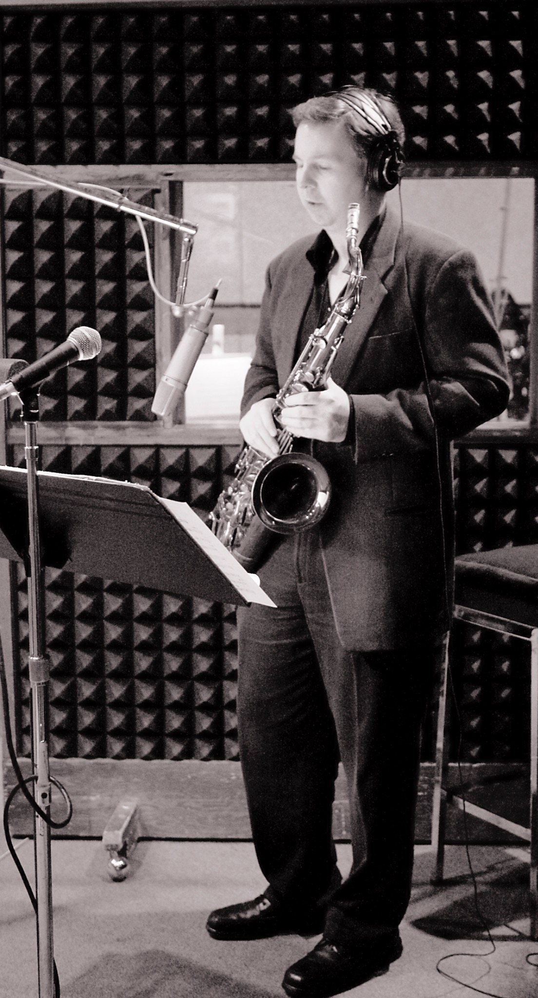 In the studio